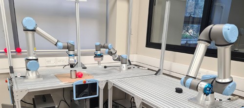 Robotic arms at the CLAIR Lab